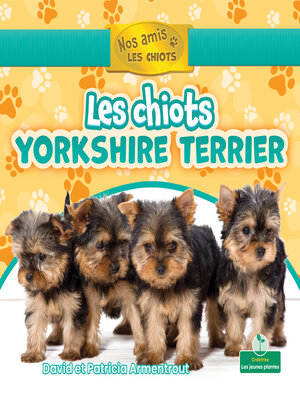 cover image of Les chiots yorkshire terrier (Yorkshire Terrier Puppies)